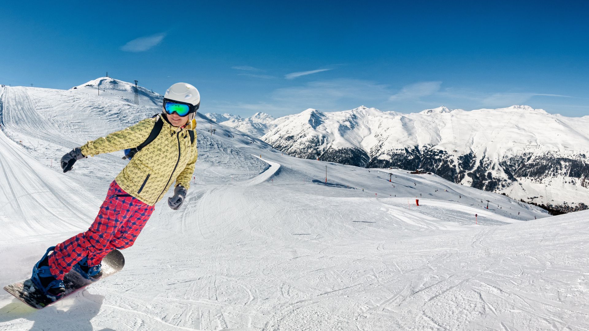 Snowboard à Livigno