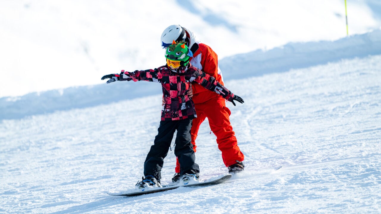 Szkółka narciarska dla dzieci w Livigno - Strefa narciarska Valandrea