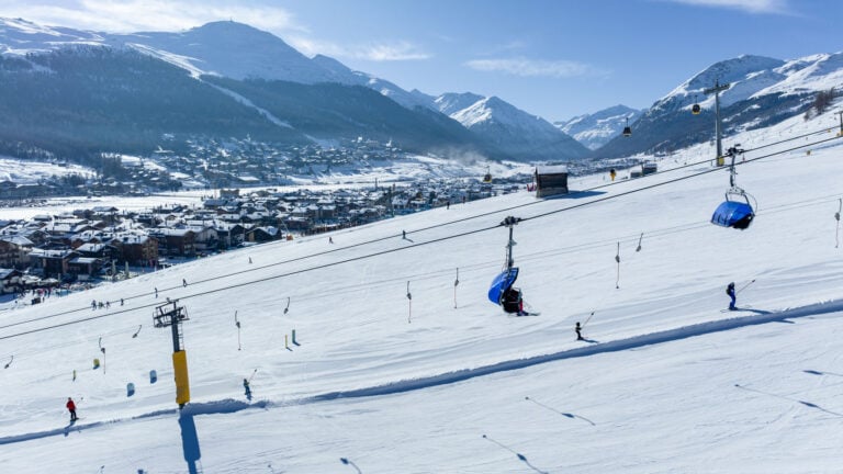 piste da sci della Ski Area Valandrea a Livigno