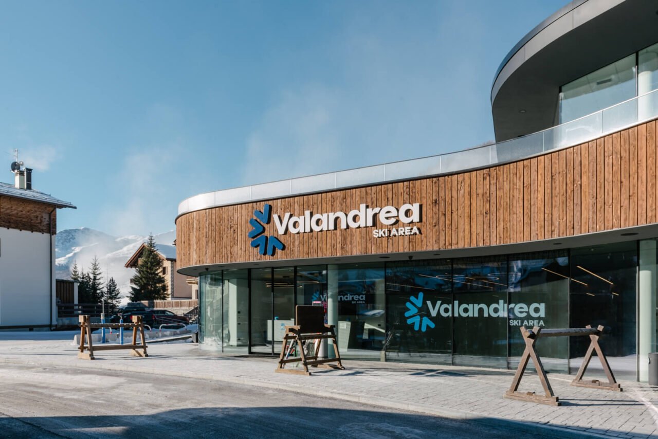 esterno della ski area valandrea a Livigno