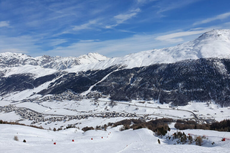 migliori piste da sci di livigno nella ski area sulle alpi