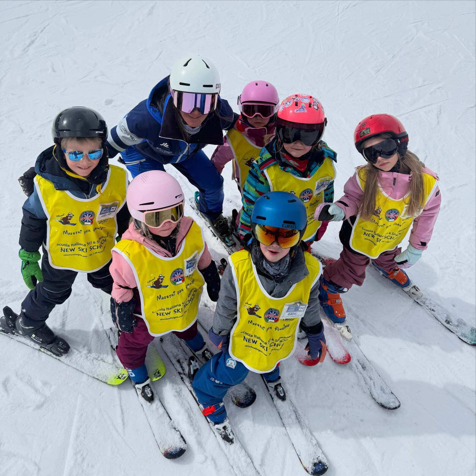 corso di sci per bambini a livigno